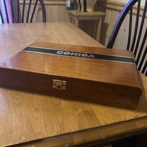 Cohiba Red Dot Toro Tubo empty cigar box